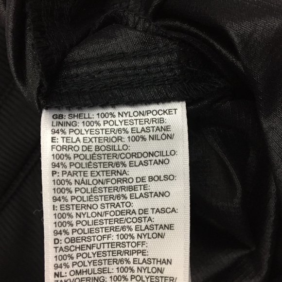 THE NORTH FACE Black Adjustable Tie Leg/Hem Drawstring Waist Crop Hiking Pant - Picture 3 of 11